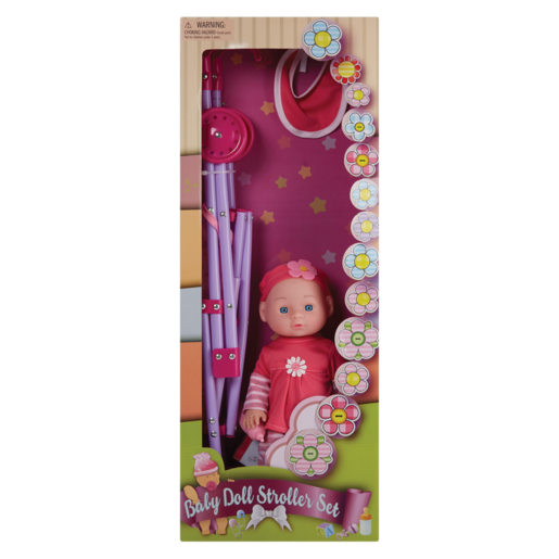 Baby Bubbles Baby Doll Stroller Set (Assorted Item - Supplied At Random)