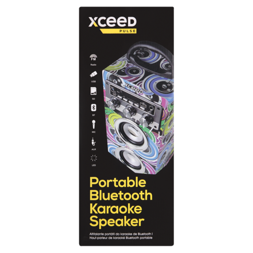Xceed Pulse Graffiti Portable Bluetooth Speaker