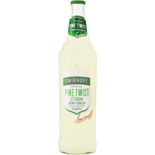 Smirnoff Storm Pine Twist Premium Spirit Cooler Bottle 660ml