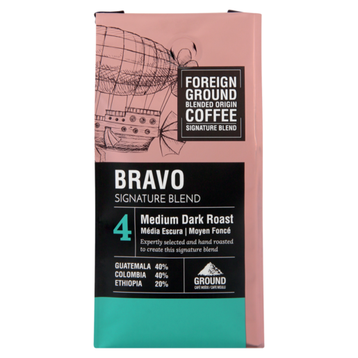 Foreign Ground Bravo Medium Dark Roast Filter Coffee 250g