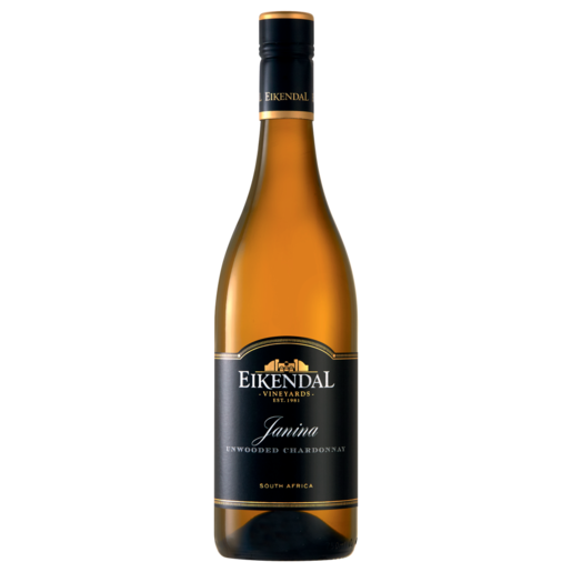 Eikendal Janina Unwooded Chardonnay White Wine Bottle 750ml