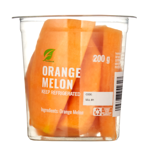 Sliced Orange Melon Tub 200g