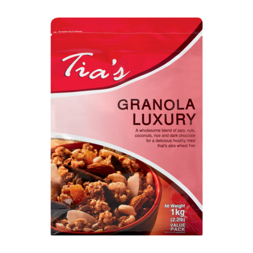 Tia's Luxury Granola 1kg