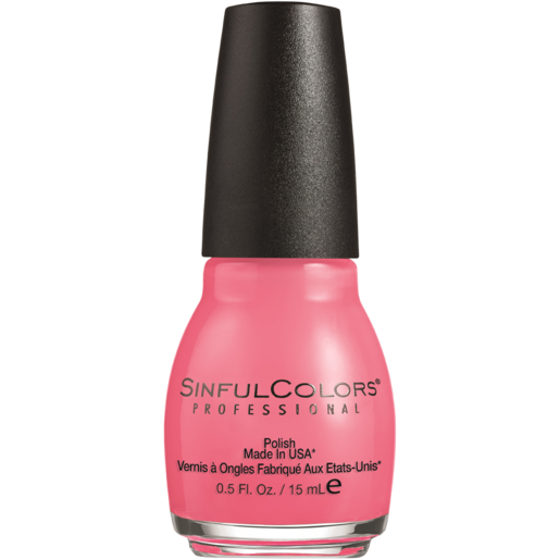 Sinful Colors Professional Pink Smart Gel Nail Polish Bottle 15ml