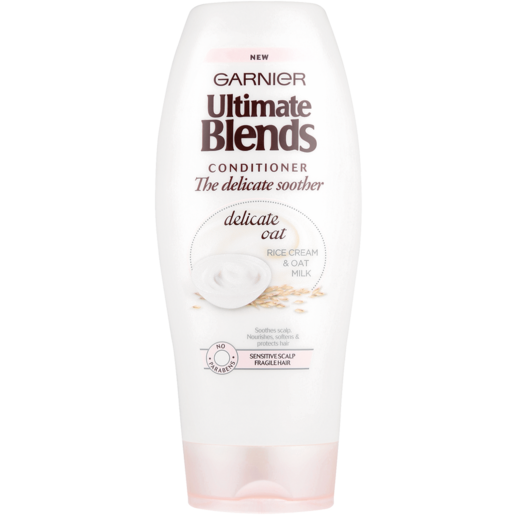 Garnier Ultimate Blends The Delicate Soother Delicate Oat, Rice Cream & Oat Milk Conditioner 400ml