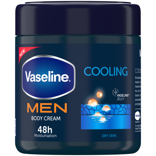 Vaseline Men Cooling Body Cream 400ml
