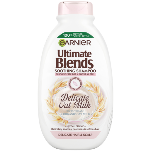 Garnier Ultimate Blends The Delicate Soother Delicate Oat, Rice Cream & Oat Milk Shampoo 400ml