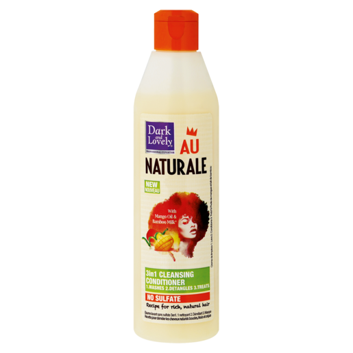 Dark and Lovely Au Naturale 3-In-1 Cleaning Conditioner 250ml