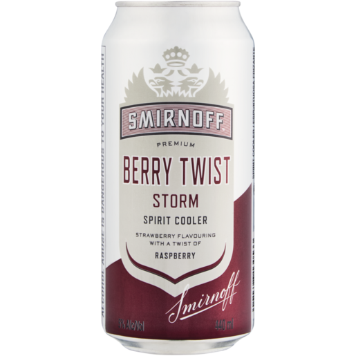 Smirnoff Storm Berry Twist Premium Spirit Cooler Can 440ml