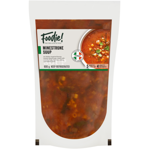 Foodie! Minestrone Soup 600g 