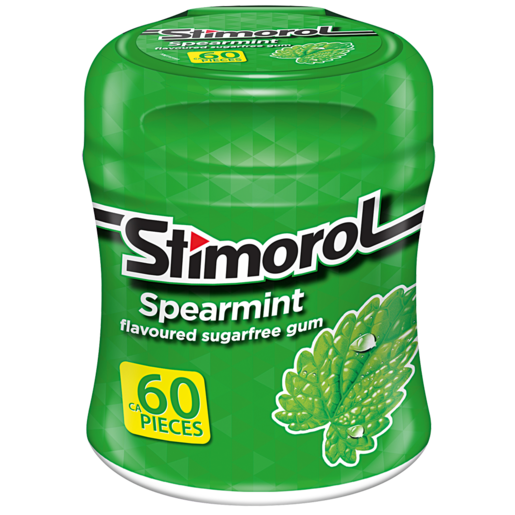 Stimorol Spearmint Flavoured Sugar Free Gum 60 Pack