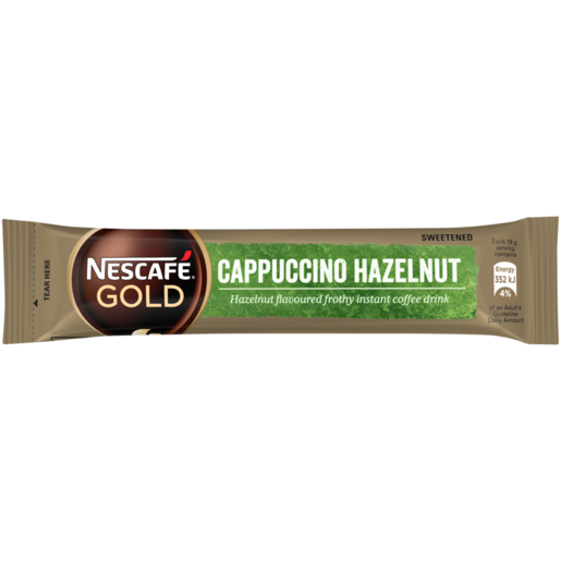 NESCAFÉ Gold Hazelnut Cappuccino 18g