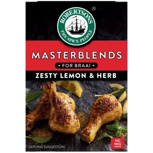 Robertsons Masterblends Zesty Lemon and Herb Spice Blend Refill 60g