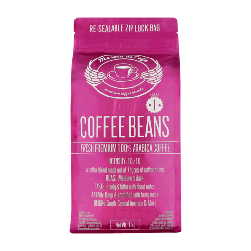 Mostra Di Cafe Forza No. 1 100% Arabica Coffee Beans 1kg
