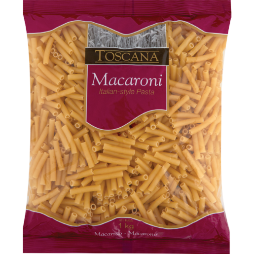 Toscana Macaroni 1kg | Pasta | Rice, Pasta, Noodles & Cous Cous | Food  Cupboard | Food | Checkers ZA