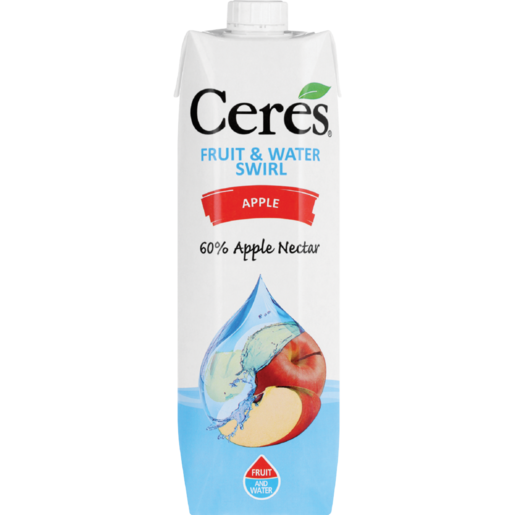 Ceres Apple Fruit & Water Swirl 1L