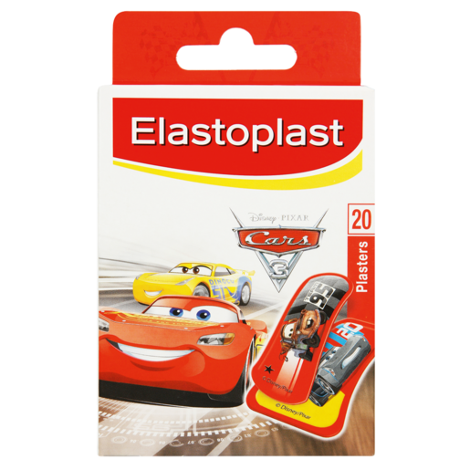 Elastoplast Disney Cars Plasters 20 Pack