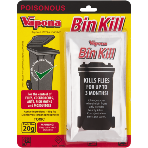 Vapona Bin Kill Repellant 20g