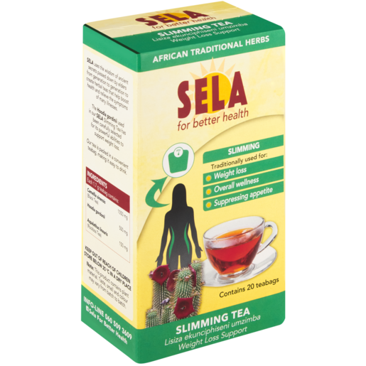 Sela Slimming Tea Bags 20 Pack