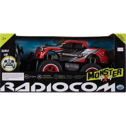 Radiocom Monster 4x4 Remote Control Truck
