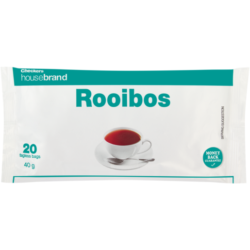 Checkers Housebrand Rooibos Teabags 20 Pack