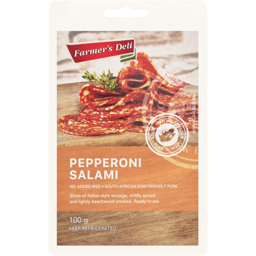 Farmer's Deli Pepperoni Salami 100g