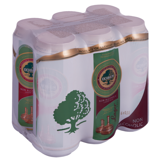 Eichbaum Non-Alcoholic Lager Beer Cans 6 x 500ml
