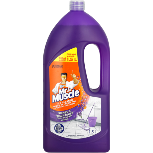 Mr Muscle Great Value Lavender Fields Tile Cleaner 1.5L