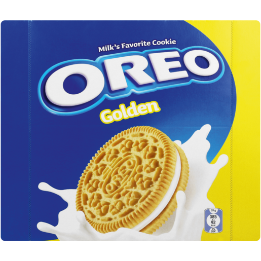 OREO Golden Creme Filled Cookie Snack Packs 16 x 38g