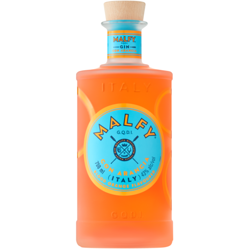 Malfy Con Arancia Blood Orange Flavoured Gin Bottle 750ml