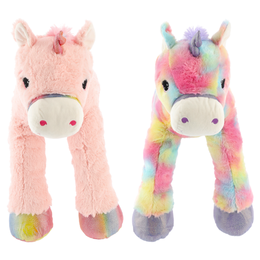 Rainbow Plush Unicorn 90cm (Assorted Item - Supplied At Random)