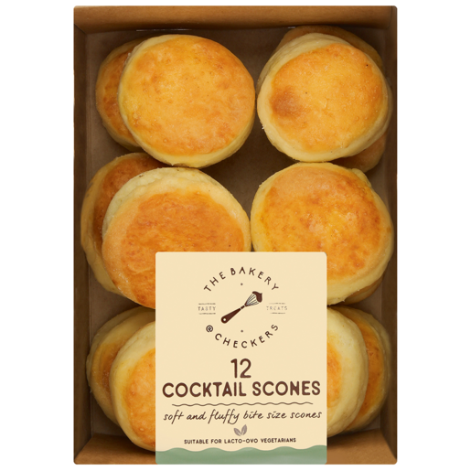 The Bakery Fresh Cocktail Scones 12 Pack