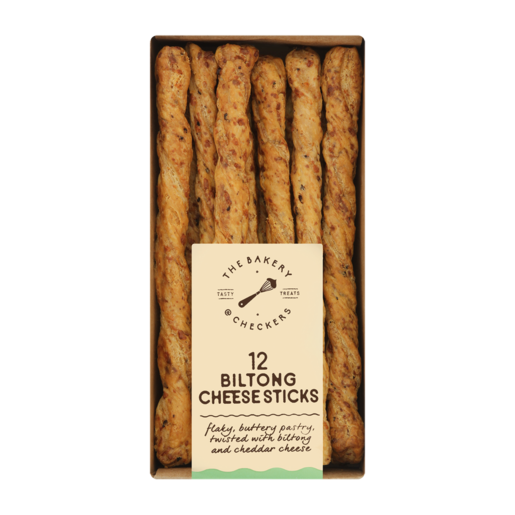 Biltong Flavoured Cheese Sticks 12 Pack