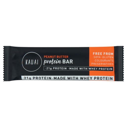 Kauai Peanut Butter Flavoured Protein Bar 72g
