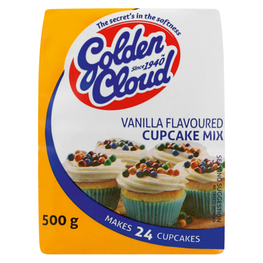 Golden Cloud Vanilla Cupcake Mix 500g