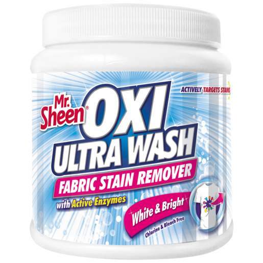 Mr. Sheen Oxi Ultra Wash Fabric Stain Remover 400g