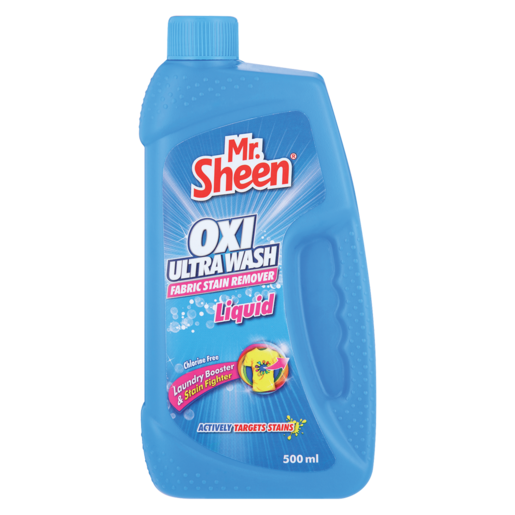Mr. Sheen Oxi Ultra Wash Liquid Stain Remover 500ml