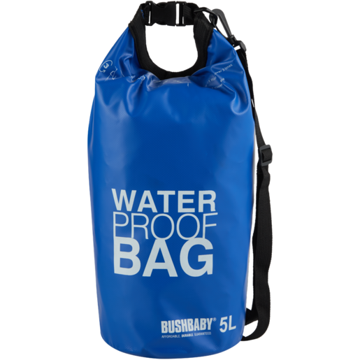 Bush Baby Blue Waterproof Bag 5L