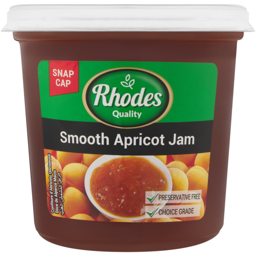 Rhodes Quality Apricot Jam 600g