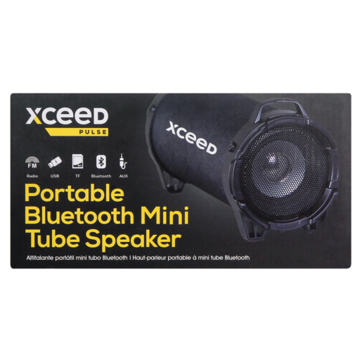 Xceed Portable Mini Bluetooth Tube Speaker
