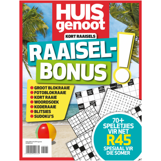 Huisgenoot Kort Raaisels Magazine