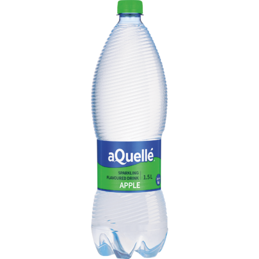 aQuellé Apple Flavoured Sparkling Water 1.5L