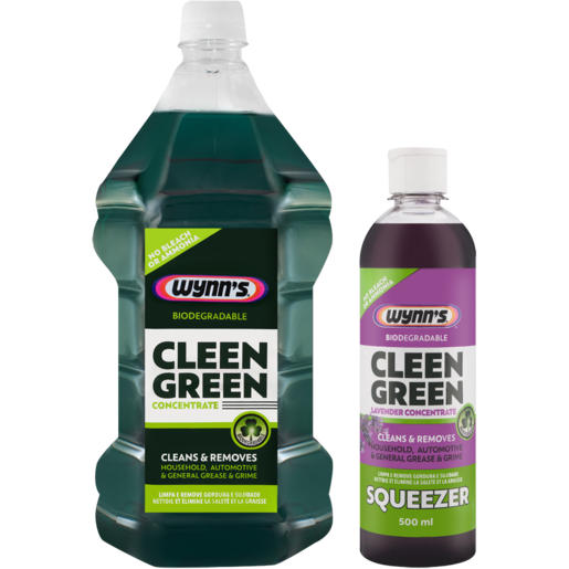 Wynn's Cleen Green All Purpose Cleaner 2L + 500ml