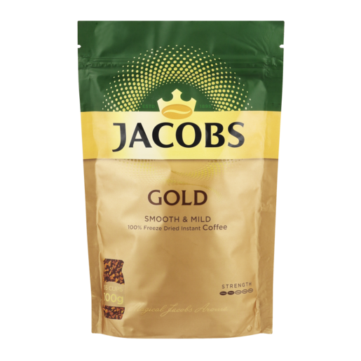 Jacobs Krönung Gold Smooth & Mild Instant Coffee Pack 100g