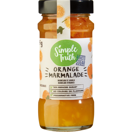 Simple Truth Reduced Sugar Orange Marmalade 295g