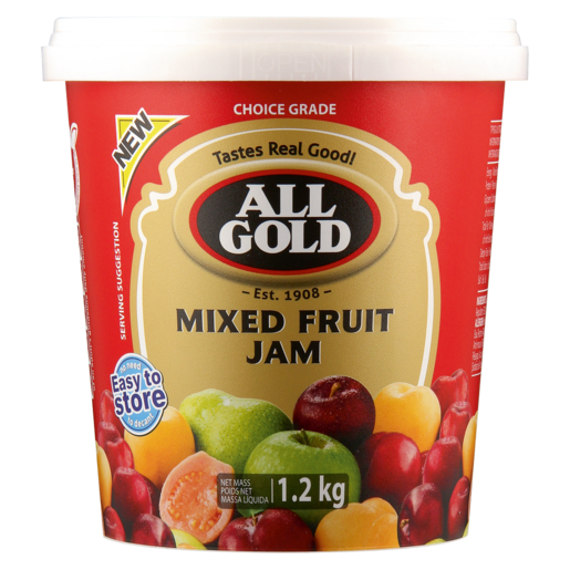 ALL GOLD Mixed Fruit Jam Tub 1.2kg