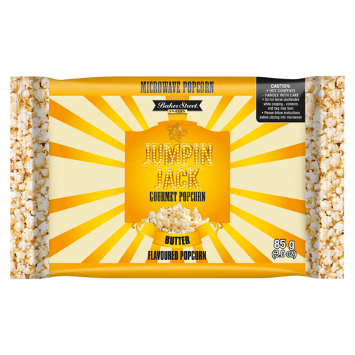 Jumpin Jack Butter Gourmet Microwave Popcorn 85g