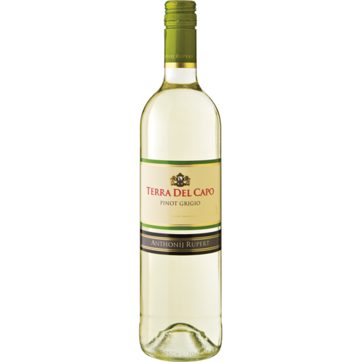 Terra Del Capo Pinot Grigio White Wine Bottle 750ml