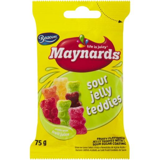 Maynards Sour Jelly Teddies 75g