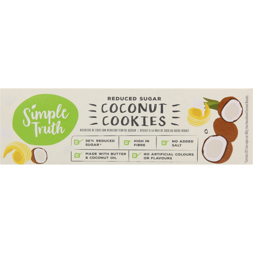 Simple Truth Reduced Sugar Coconut Cookies 150g